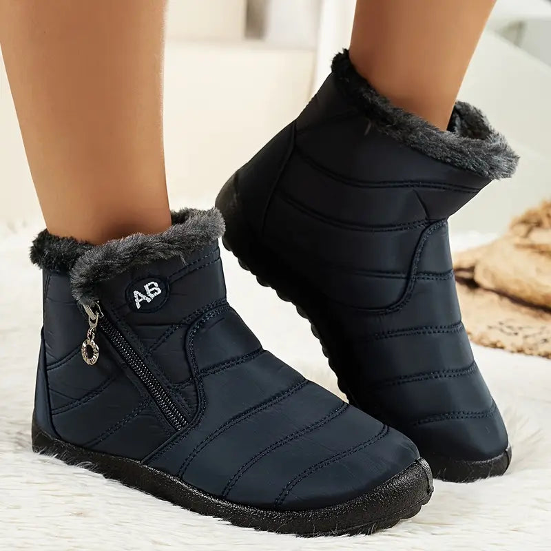 Bota Feminina Aquecida Impermeável