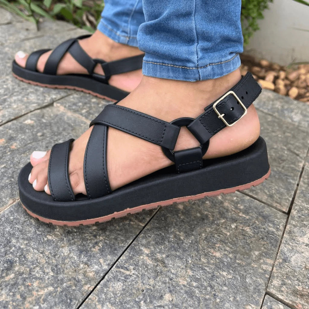 Sandalias Papete Feminina